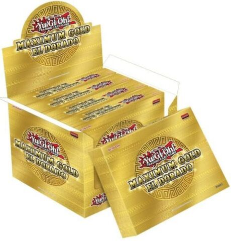 Yu-Gi-Oh Maximum Gold: El Dorado Display Box CASE (4 Display Boxes)